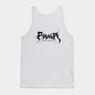 PHASR Death Metal in Black Tank Top